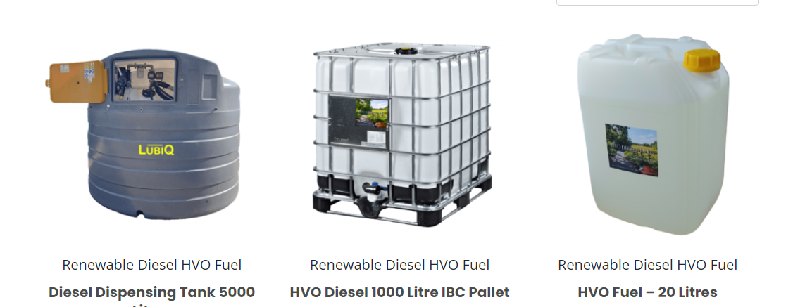 HVO Diesel For Cars